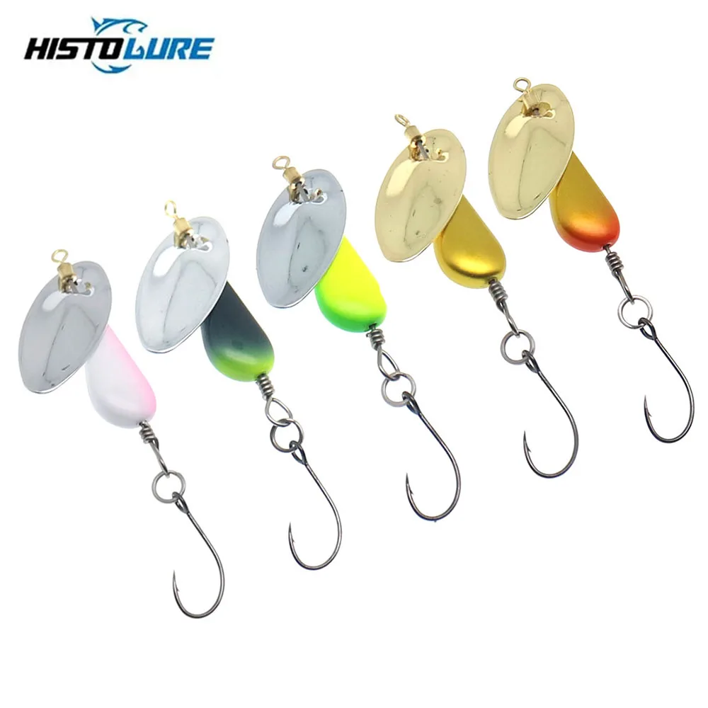 Spinner HISTOLURE para trucha – Cuchara giratoria de agua dulce