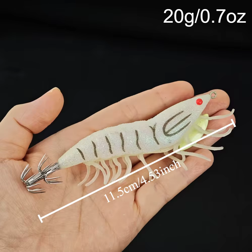 Anzuelos Calamar Pulpo con Glow Ackibbik – Señuelo luminoso - imagen 2