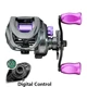 Carrete Baitcasting SV-DC con freno electrónico DC y anti-backlash