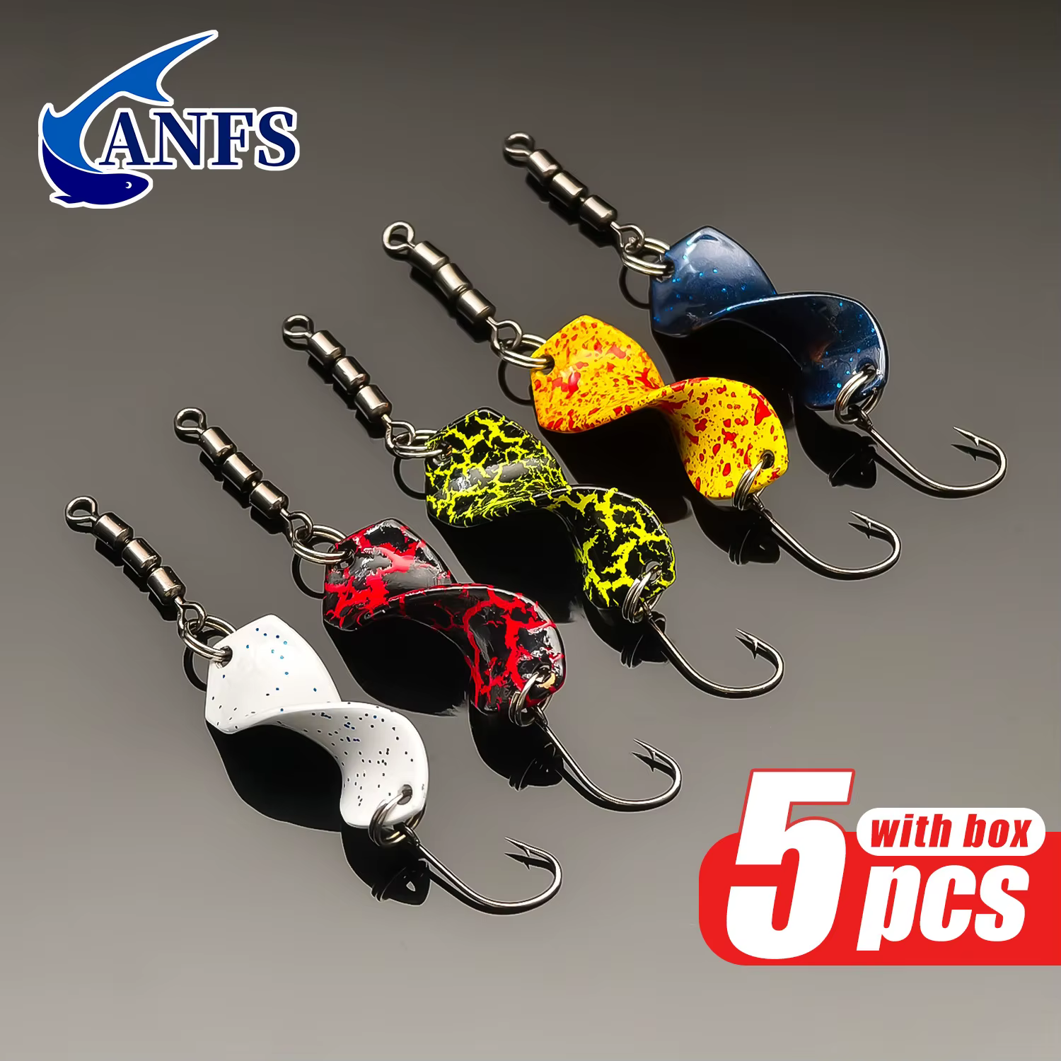 Spoons ANFS Trout Mega Twist – Cucharas para Trucha - imagen 5