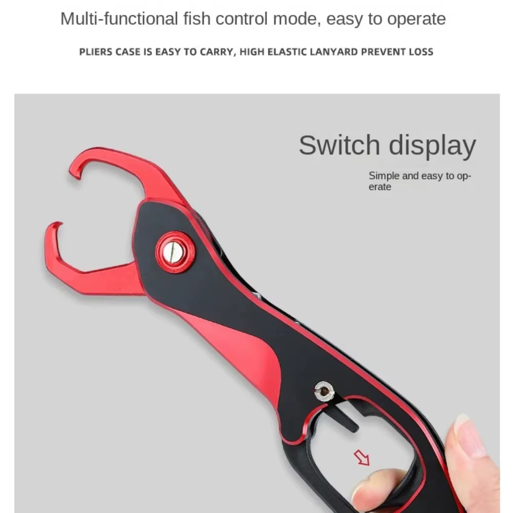 Alicates de labios aluminio ligeros portátiles para pesca - imagen 4