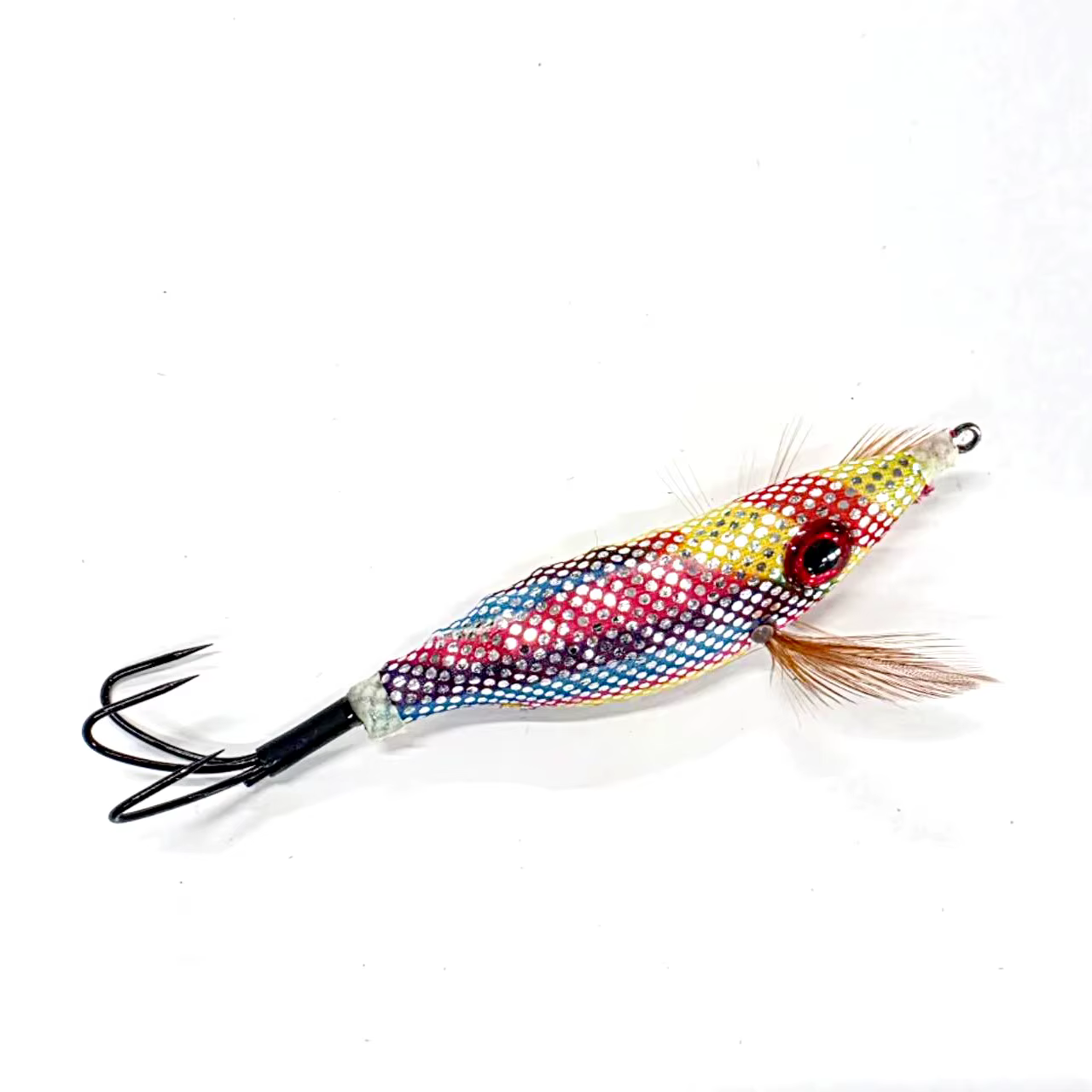 Señuelo preparado para la pesca