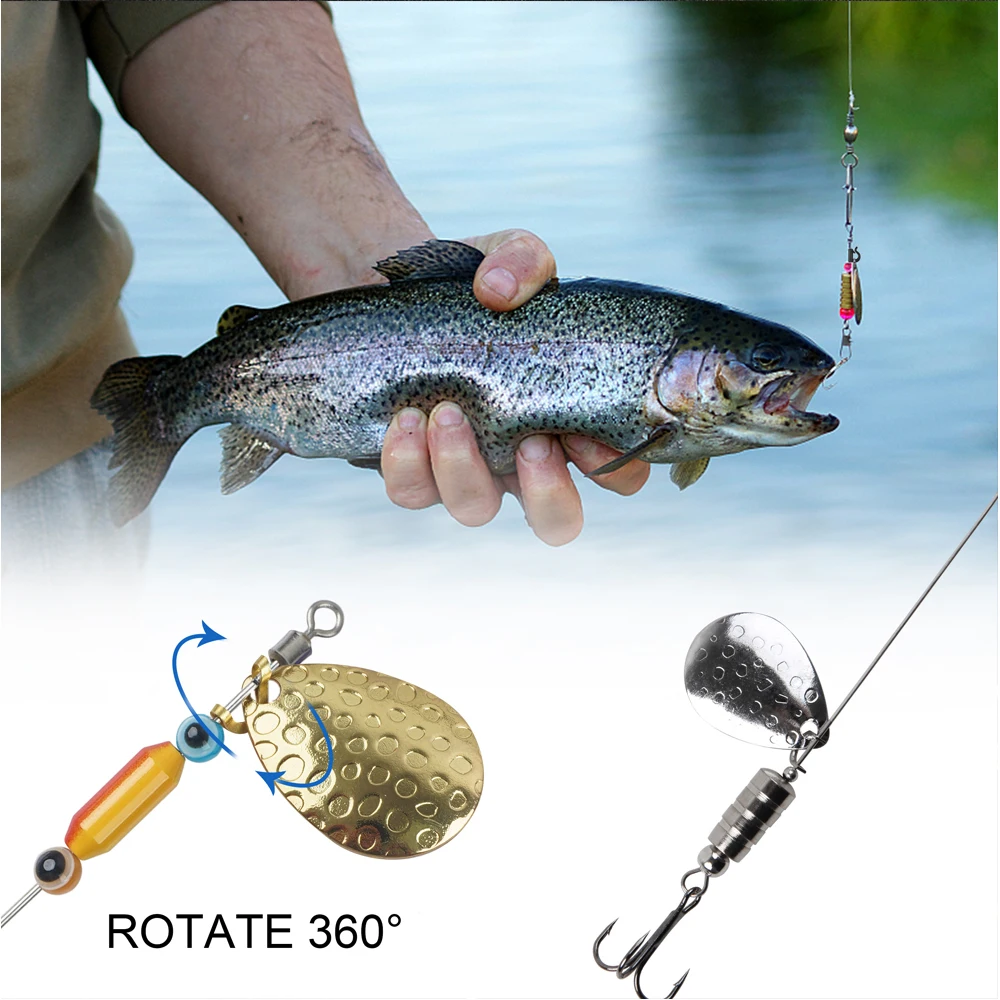 Kit de calas giratorias para pesca - Cambio rapido con Spinnerbaits - imagen 5