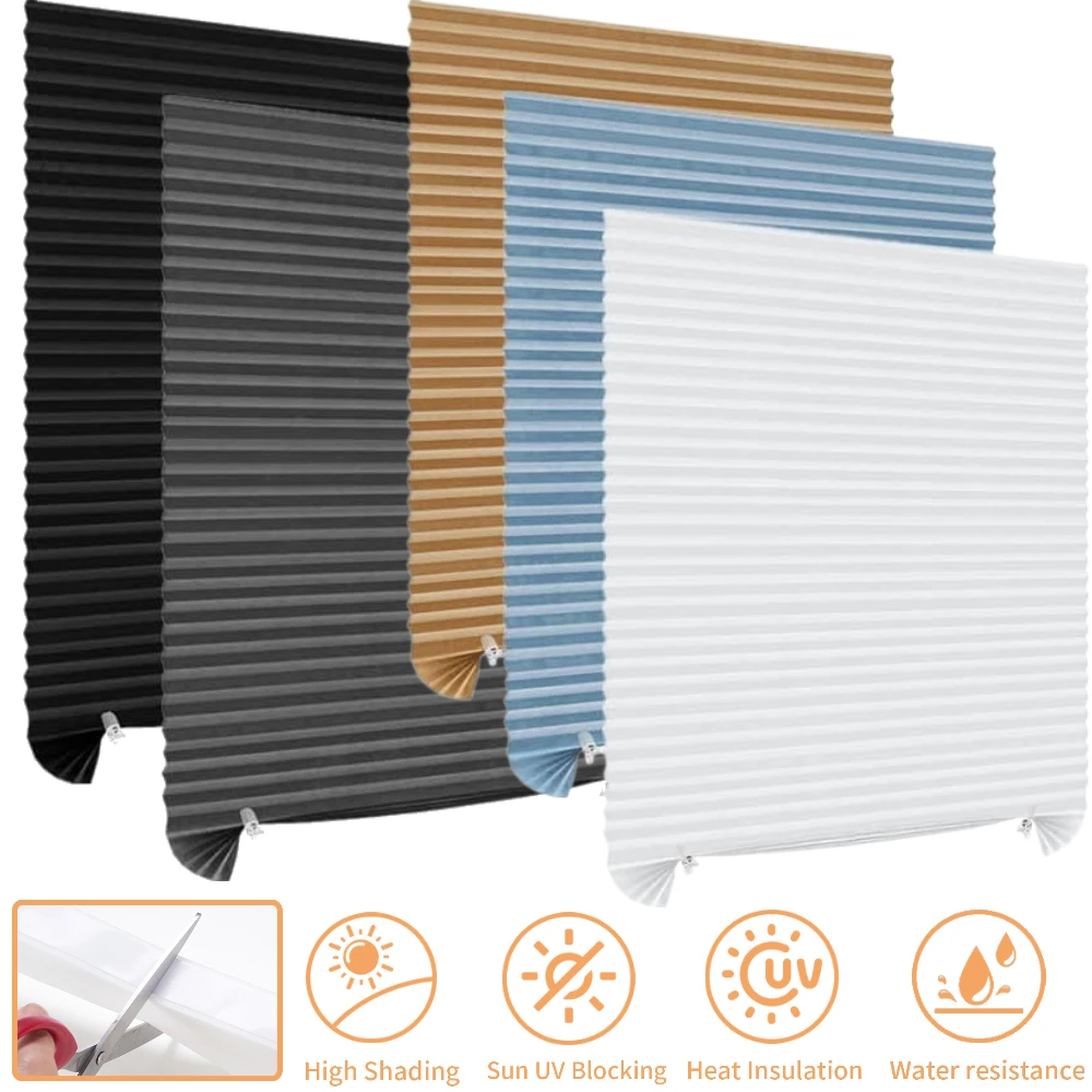 Cortinas adhesivas sin taladro – Filtran la luz y protegen la privacidad