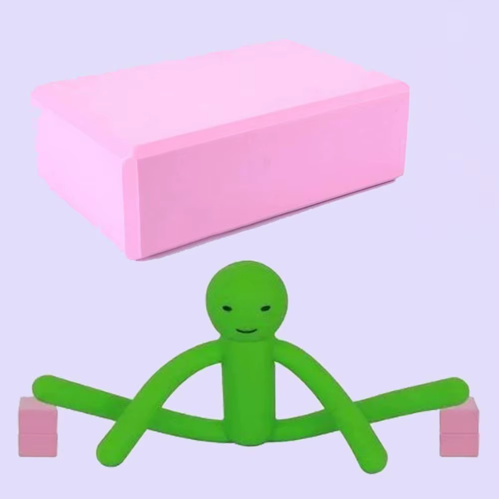 Bloque de Espuma EVA para Pilates y Yoga, molde corporal - imagen 2