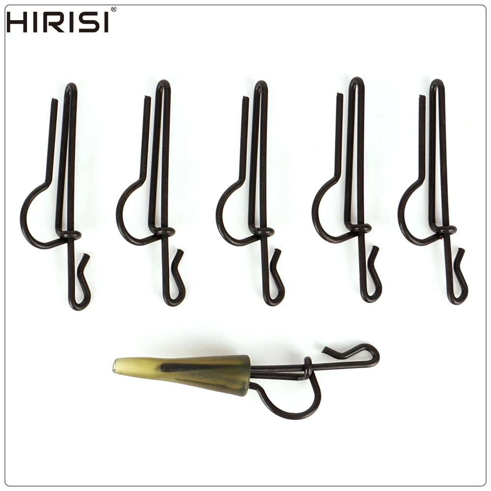 Clips de seguridad para pesca de carpa Hirisi