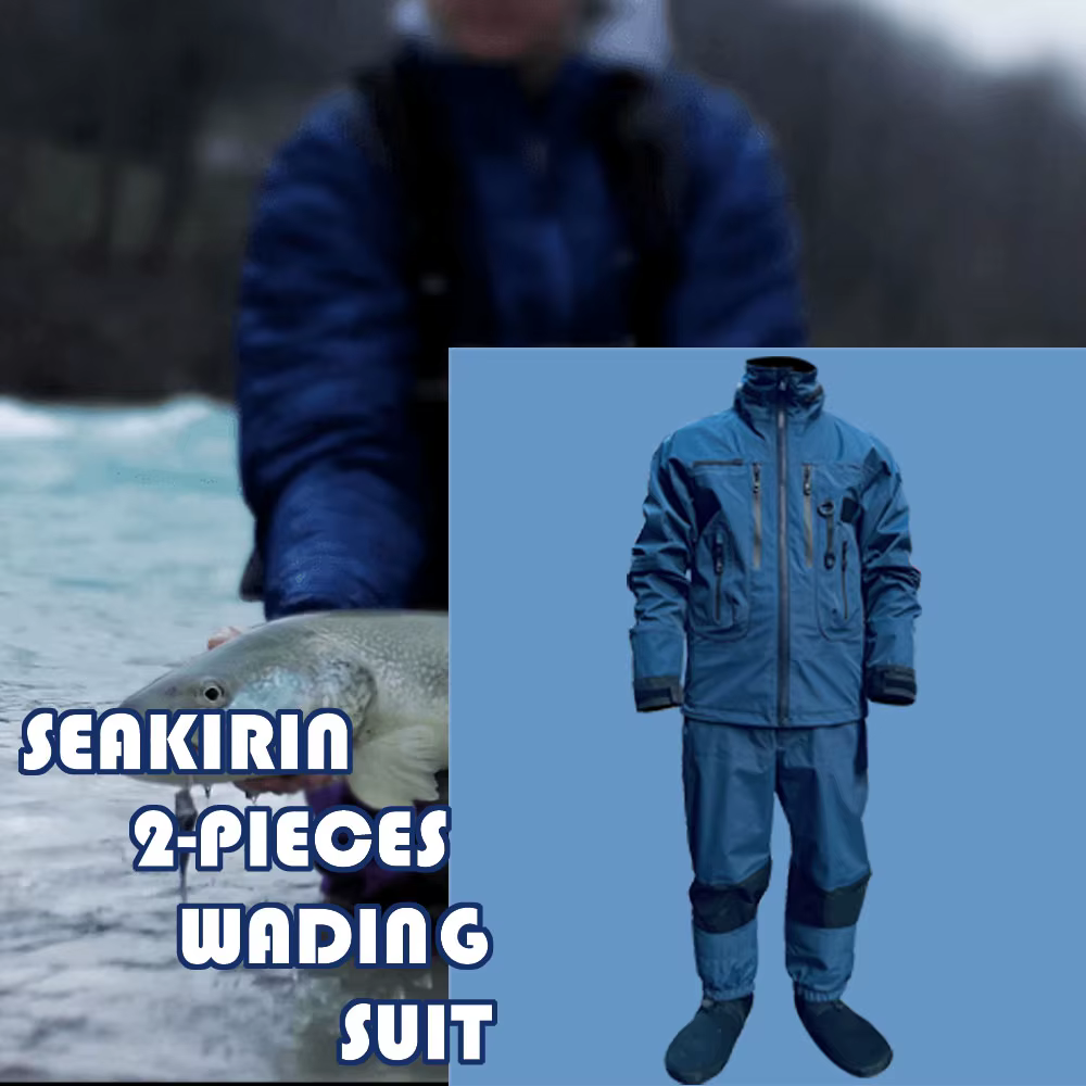 Traje de agua pesca impermeable con capucha - imagen 4
