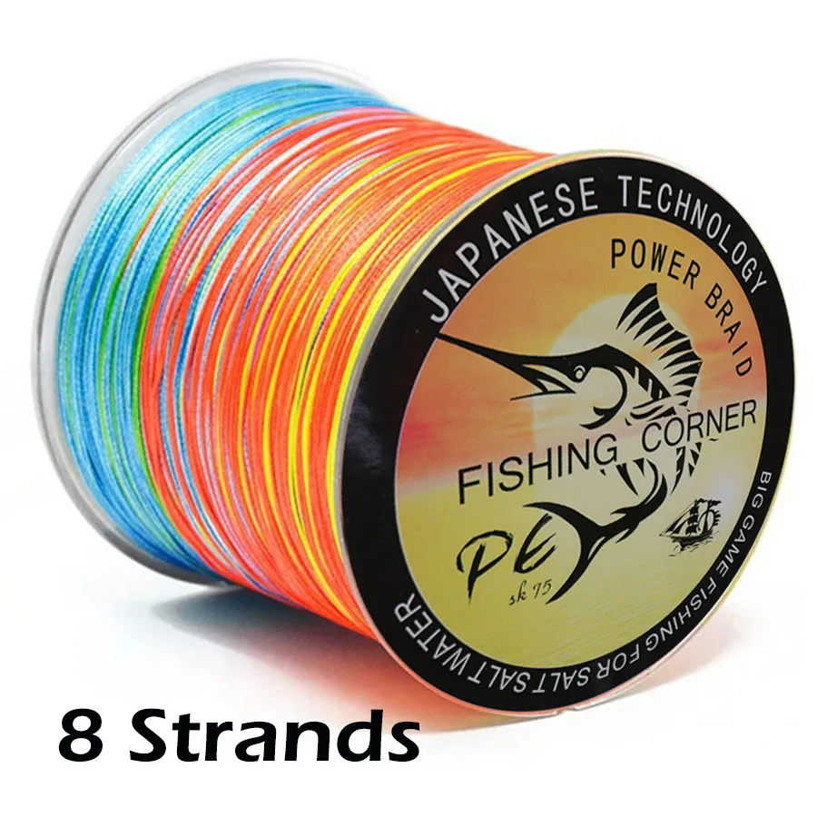 Sedal trenzado PE multifilamento 8-50Lb para trucha - imagen 2