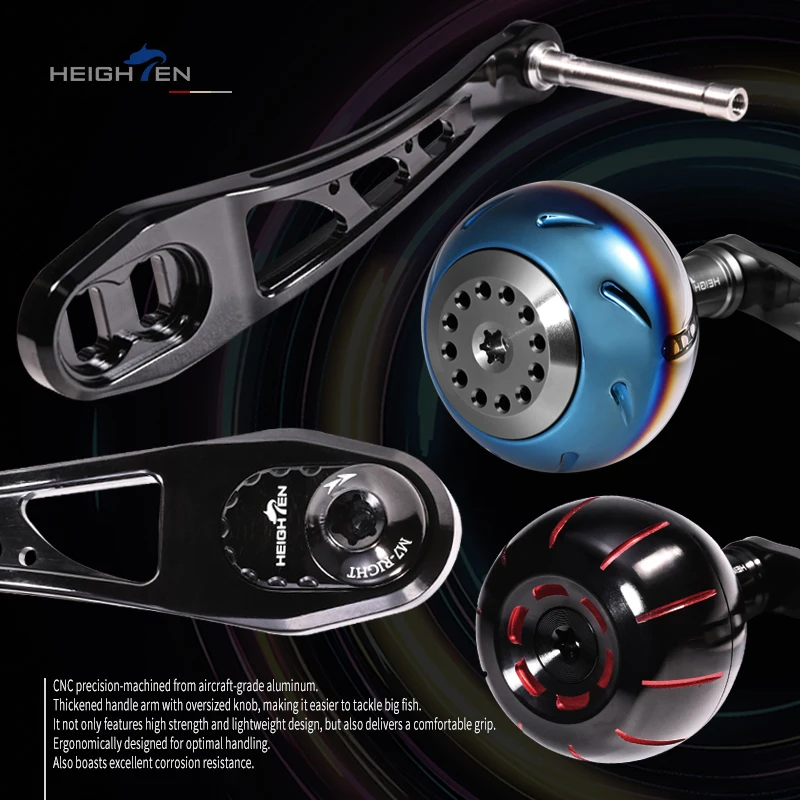 Perilla de dedo esférica Heighten para carrete baitcasting