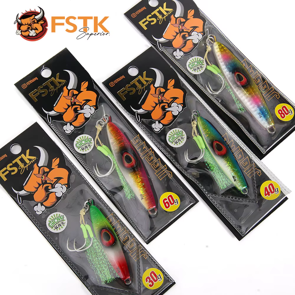 FSTK Señuelo metálico para lanzamiento y jigging lento - imagen 2