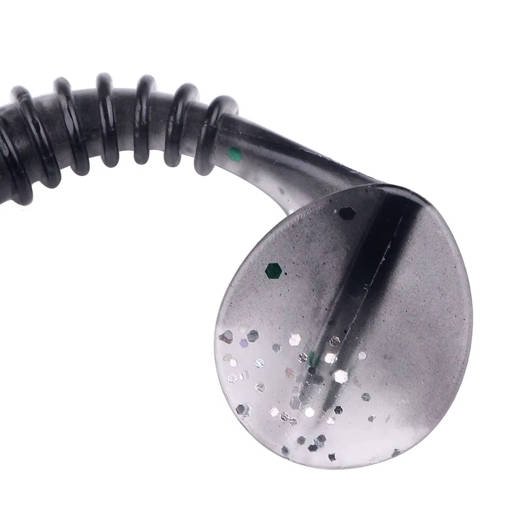 Hengjia Vinilo Swimbait Cola en T Silicona para Carpa Lubina Lucio - imagen 5