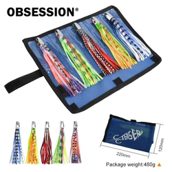 OBSESSION TR004 señuelo curricán atún agua salada UV silicona