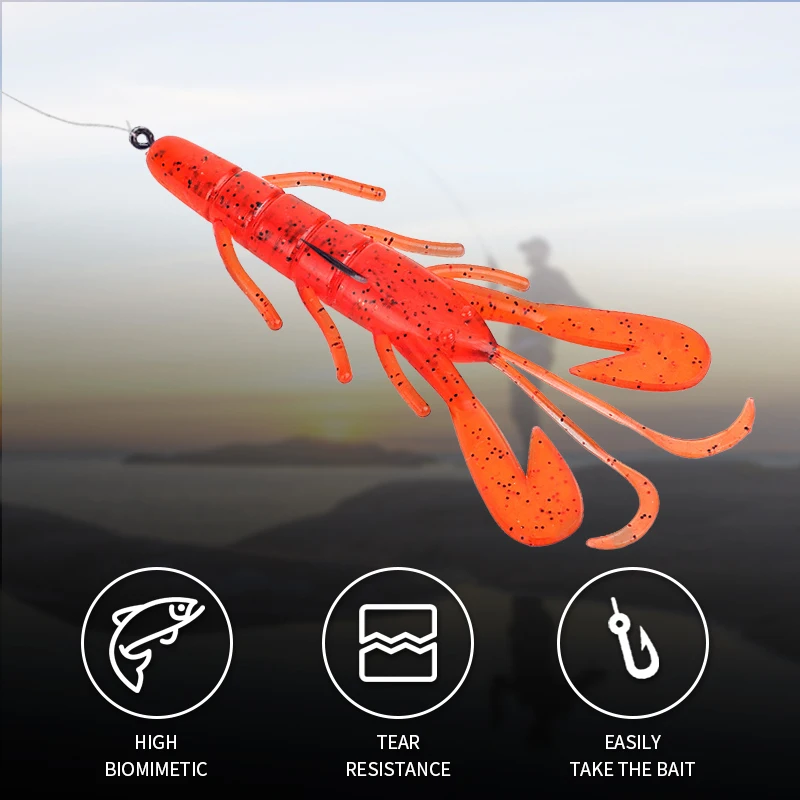 MUKUN Vinilos camarón y langosta para pesca - imagen 2