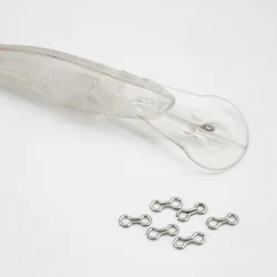 Anillas giratorias de acero inoxidable para señuelos y pesca de carpa