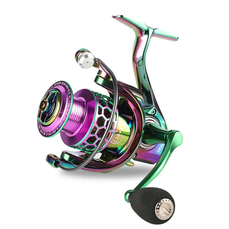 Carrete giratorio NUNATAK Aurora – multitamaño para pesca - imagen 2