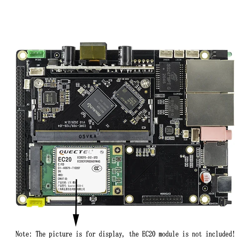 Firefly Core-1126-JD4 mini PC RV1126 placa de desarrollo visión AI - imagen 4