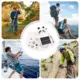Sombrero de pesca de verano transpirable con ala ancha y USB/Solar - imagen 5