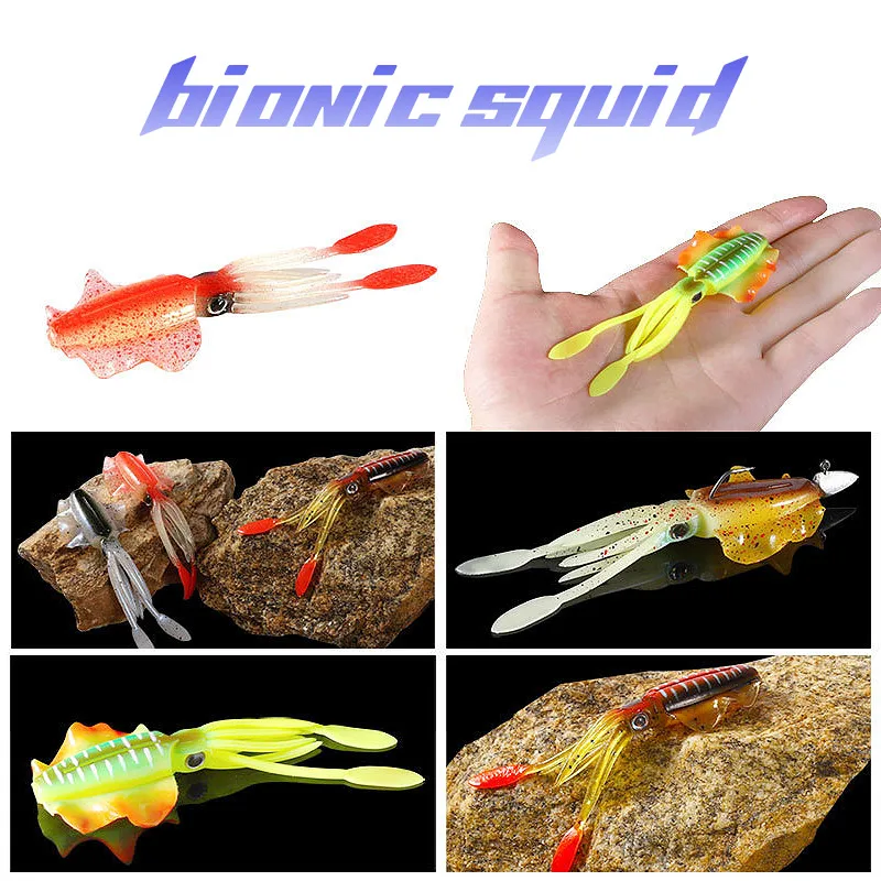 Bazooka Señuelo Biónico – Skirt Luminoso para Wobbler - imagen 2