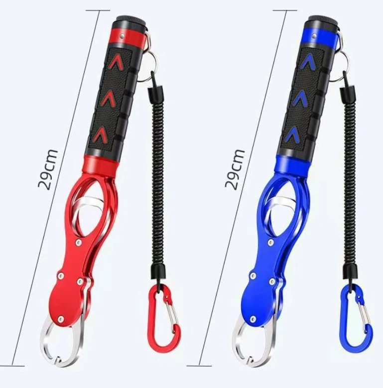 Pinza de pesca portátil de aluminio con báscula – agarre seguro - imagen 4