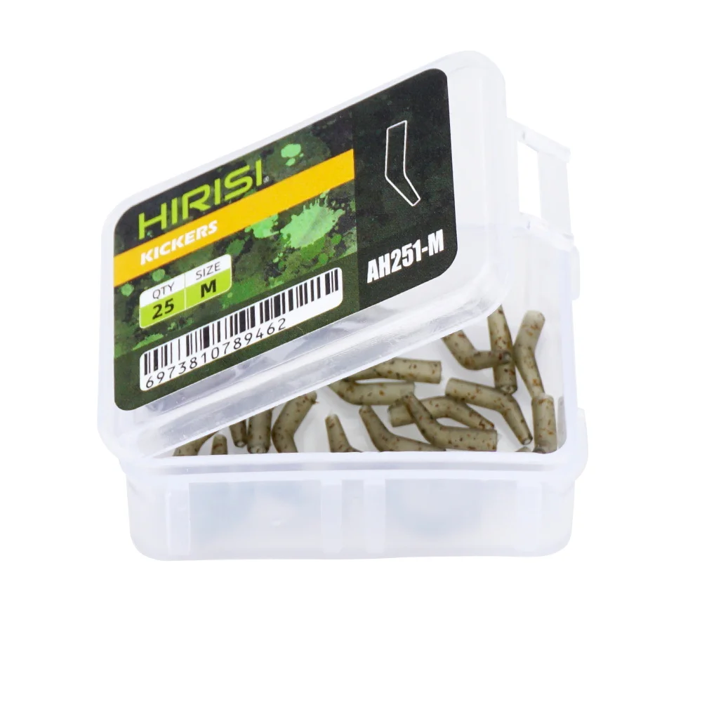 Kickers D Rig Hirisi – Manguitos antienredos para pesca de carpa - imagen 2