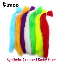 Bimoo Pececillo Rizado Fibra Sintética – Bucktail para Lucio