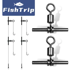 FishTrip Giratorios 3 Vías Acero Inoxidable – Pesca Fondo y Alta Mar