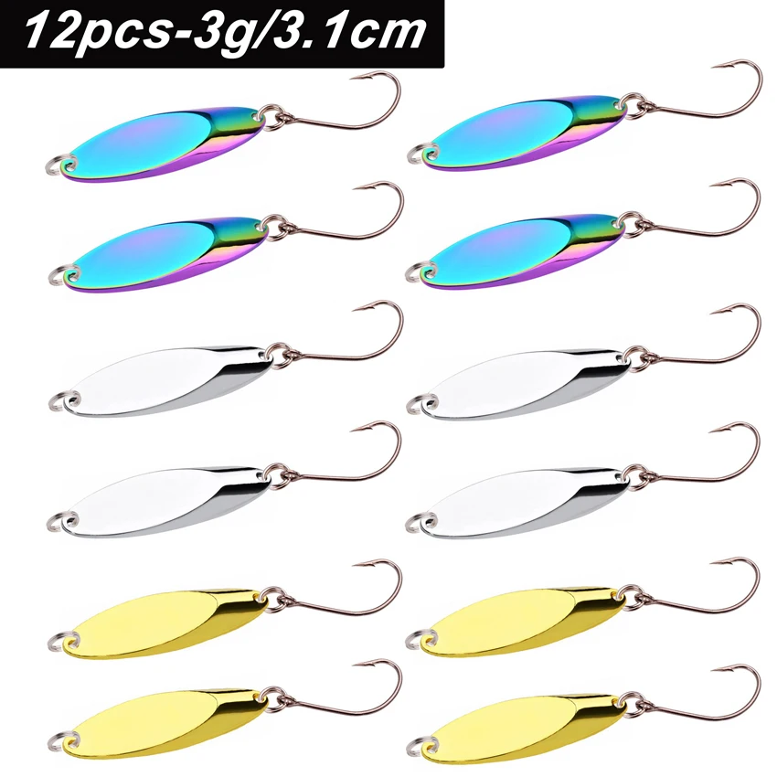 Señuelo jigging de metal hundido - cucharas para mar - imagen 3