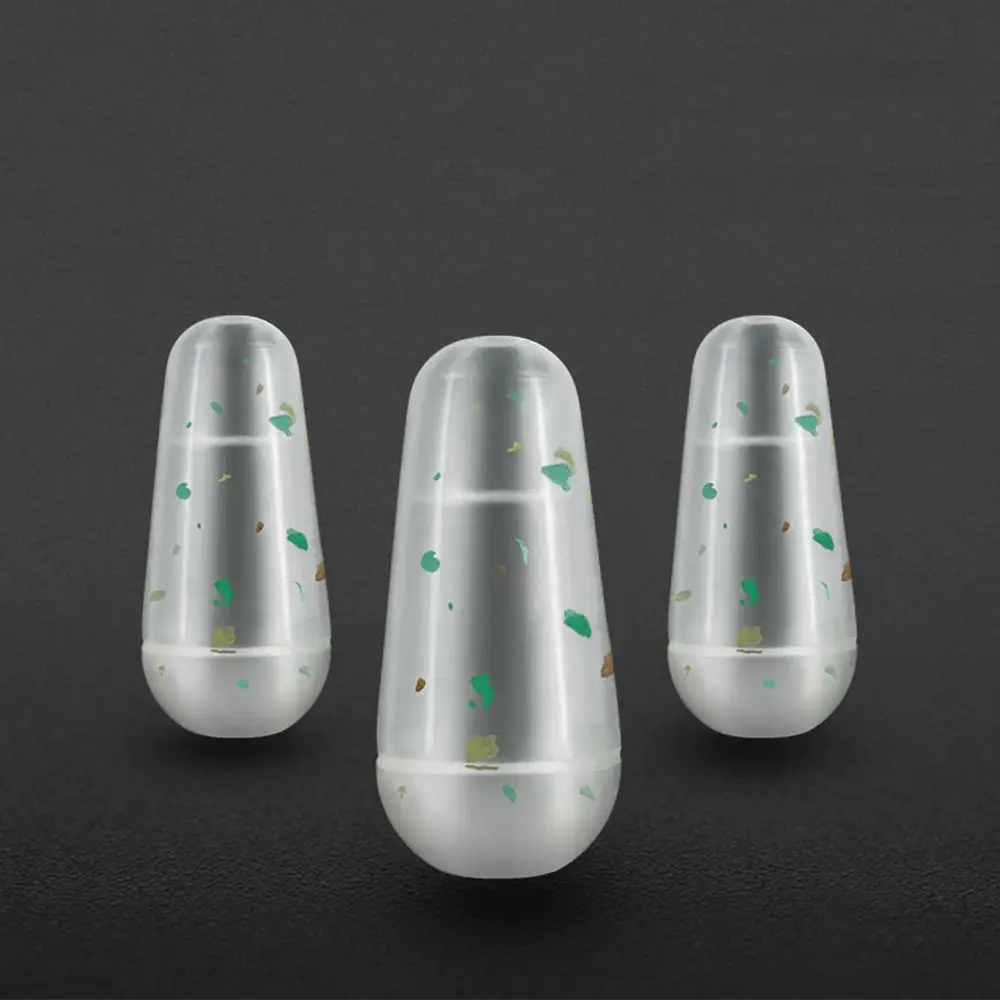 Perlas de silicona antienredos sobre hilo de pesca