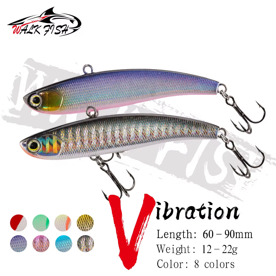 Señuelo Vibración WALK FISH VIB – Para lubina y Lucio