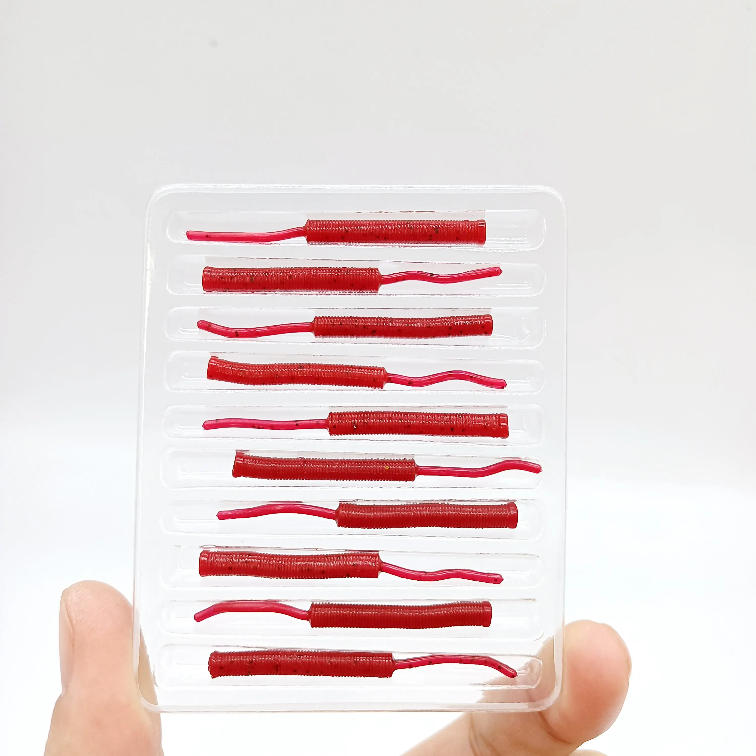 Duoduoyu Mini Vinilos Flotantes TPR – Wobblers para pesca de lubina - imagen 2
