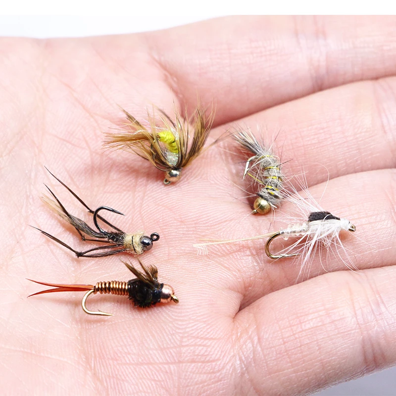 Moscas artificiales para truchas: ninfas de efémera, plecóptero - imagen 2