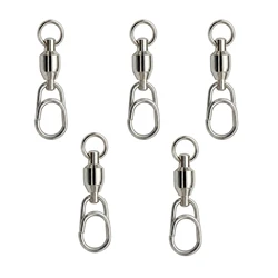 Conector Giratorio con Rodamientos de Cerámica para Pesca en Mar