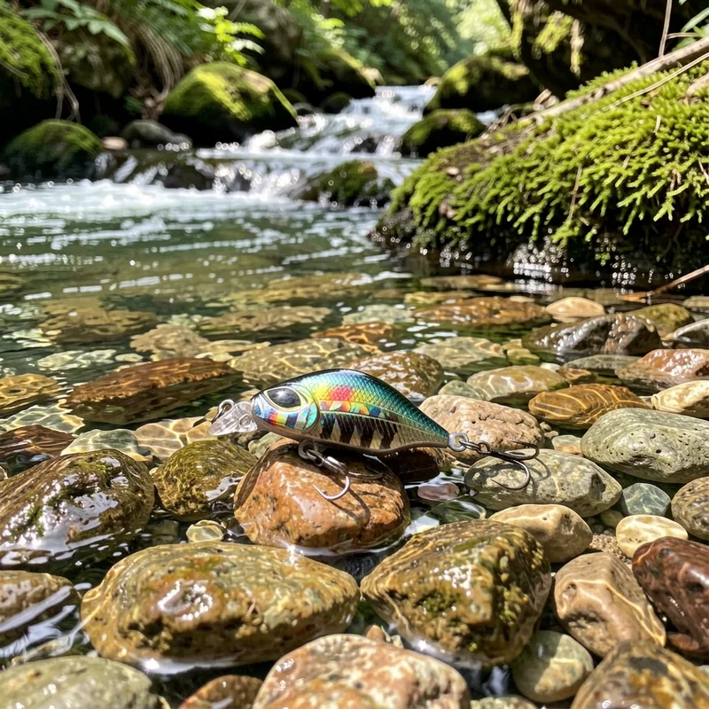 Señuelo Micro Minnow hundimiento rápido 3X con ranura de sangre - imagen 5
