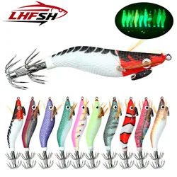 Jig de calamar luminiscente LHFSH – potera para pesca nocturna