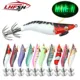 LHFSH Jig de calamar y potera luminiscente – pesca nocturna