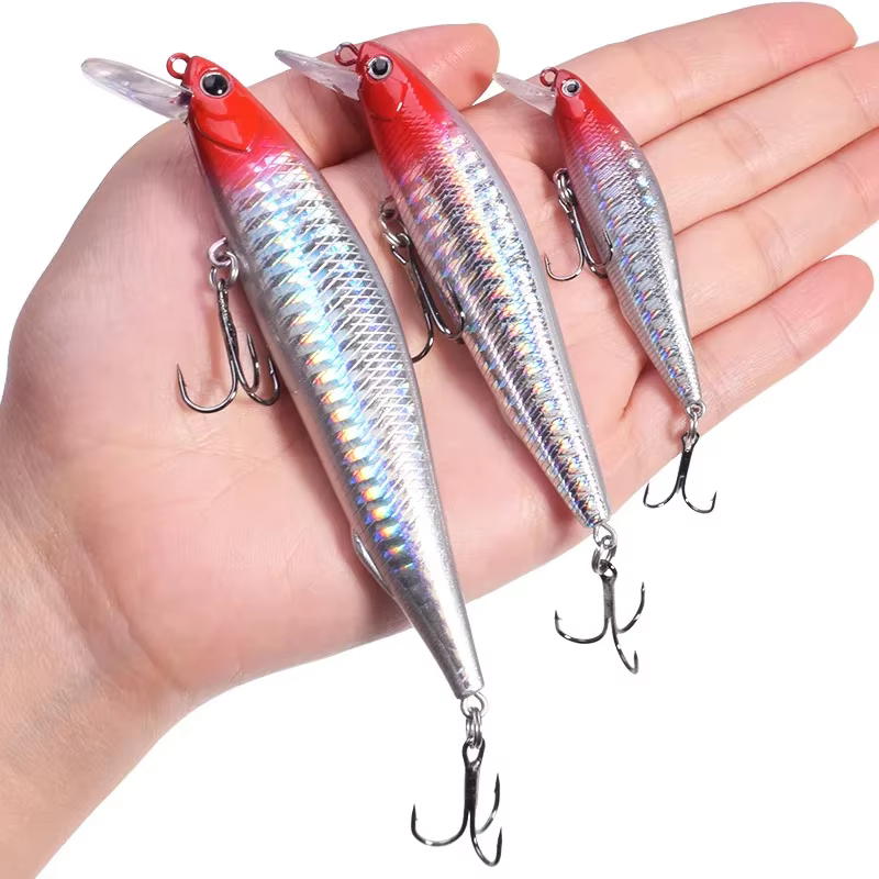 Minnow wobbler con hundimiento lento – Sistema magnético - imagen 5