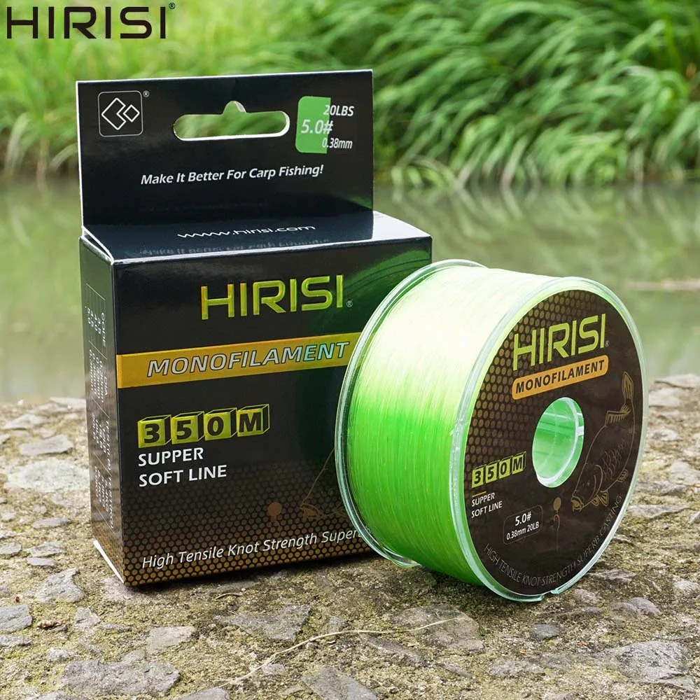 Línea de monofilamento para pesca de carpas