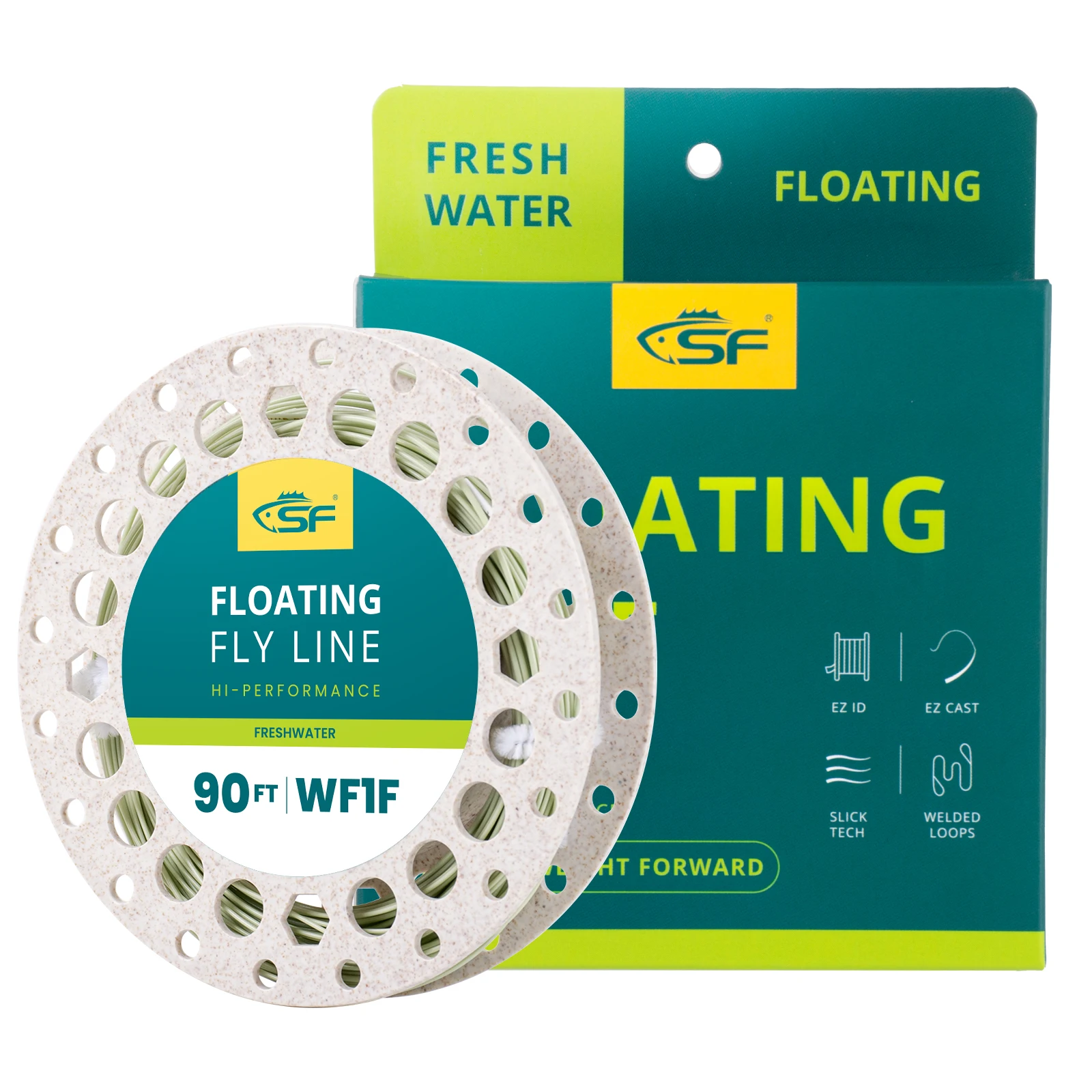 Línea Mosca Flotante SF All-Viz – Peso Adelante WF2 al WF8 con Bucle Soldado - imagen 5