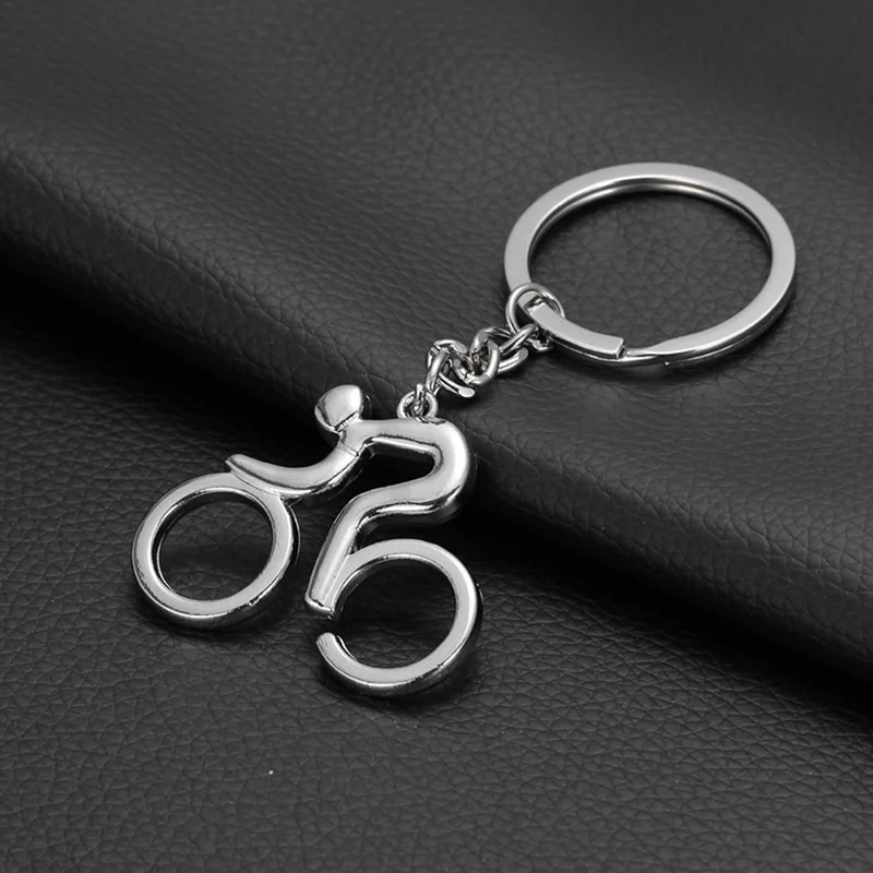 Llavero de pesca deportiva y ciclismo para hombre en metal - imagen 3