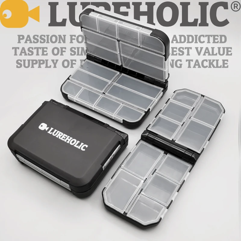 Caja de aparejos LUREHOLIC – Accesorios pesca con anzuelos y tungsteno