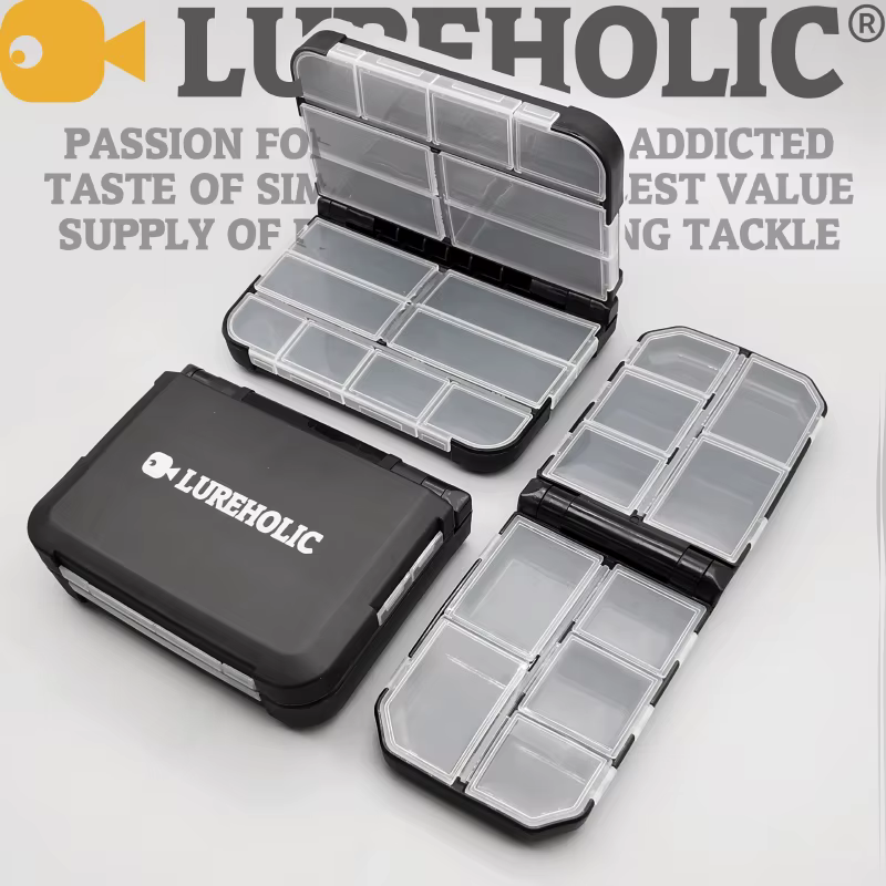 Caja de aparejos LUREHOLIC – Accesorios pesca con anzuelos y tungsteno