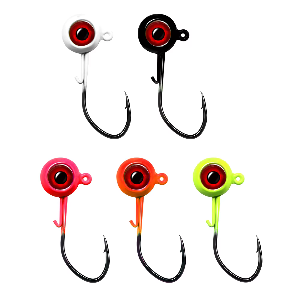 Anzuelos Jig Head ZYZHE resistentes para vinilo de agua dulce - imagen 4