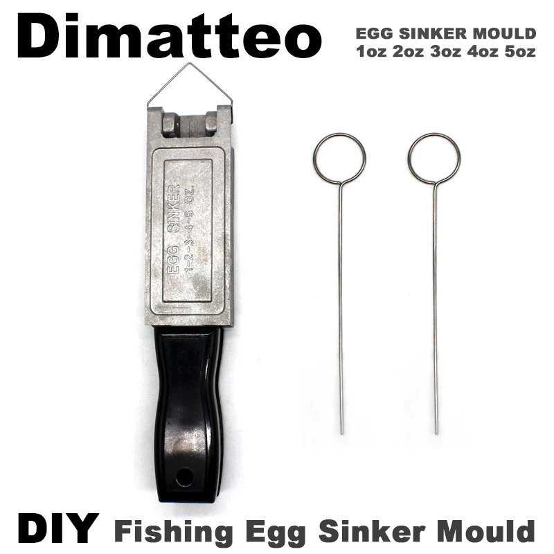 Dimatteo Moldes de plomo para pescar - Kit completo