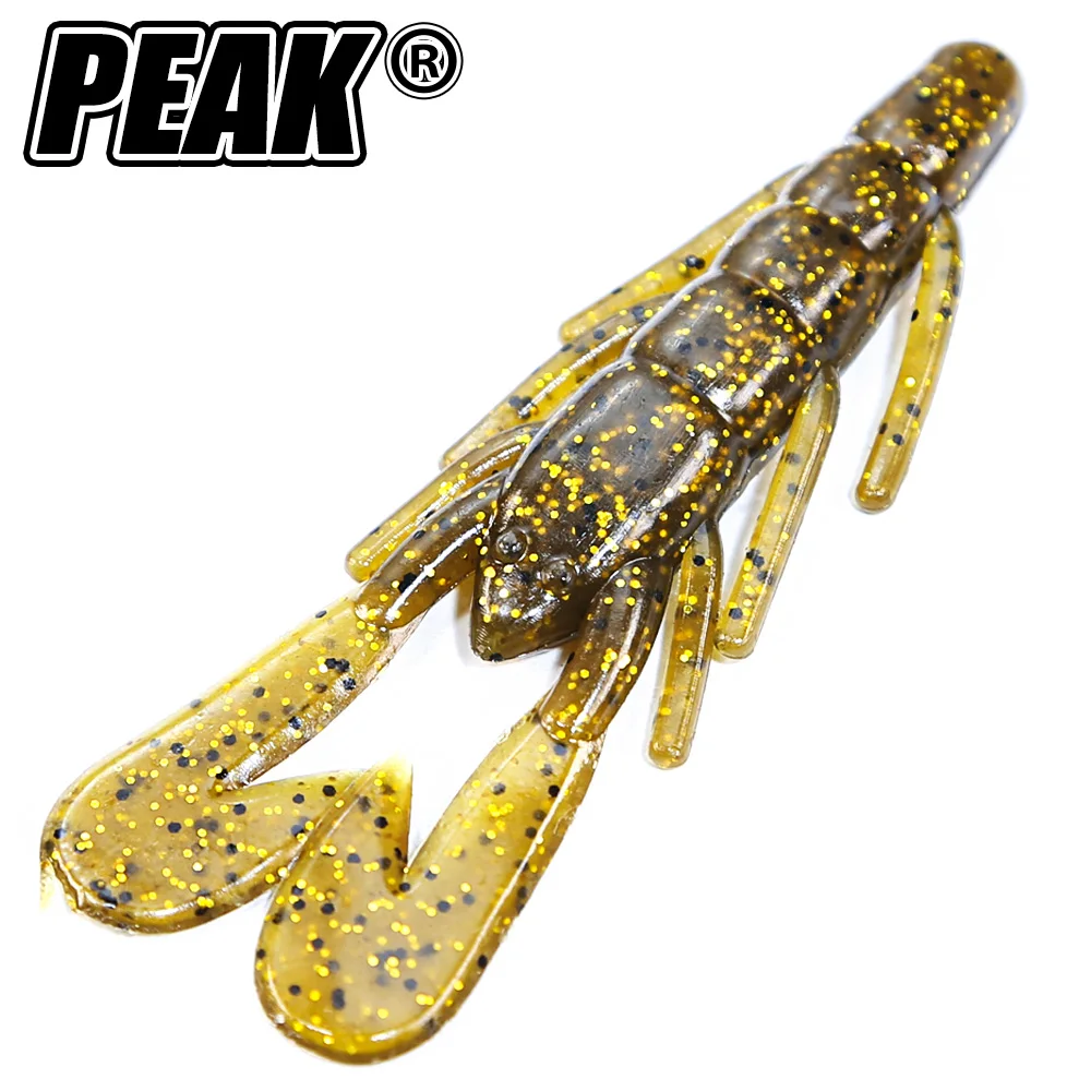 PEAK Craws Vinilos imitación camarón y langosta pesca deportiva