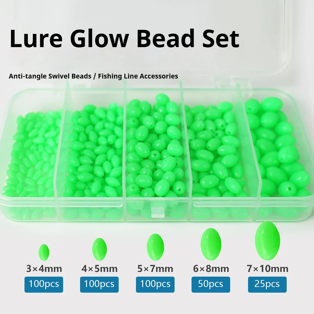 Bolas luminosas flotantes brillantes para pesca con señuelos de oliva - imagen 4