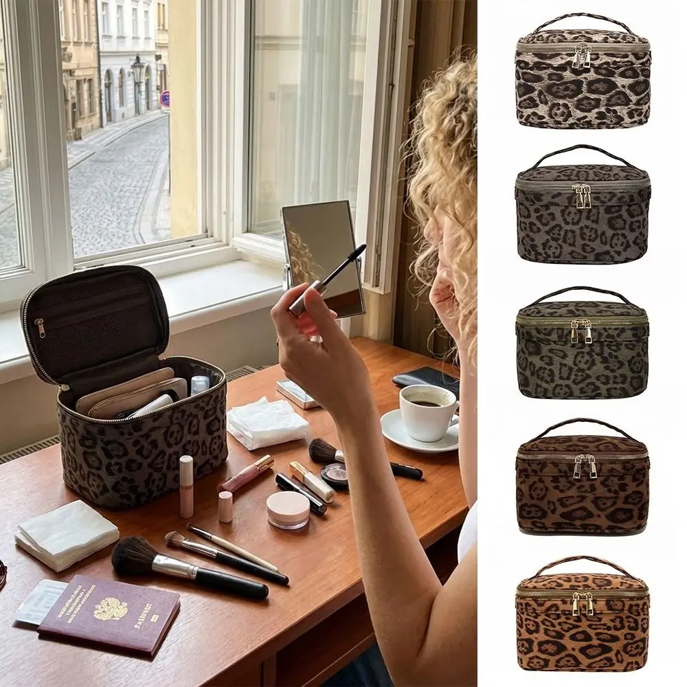 Bolsa de pesca de gran capacidad en imitación ante leopardo - imagen 3