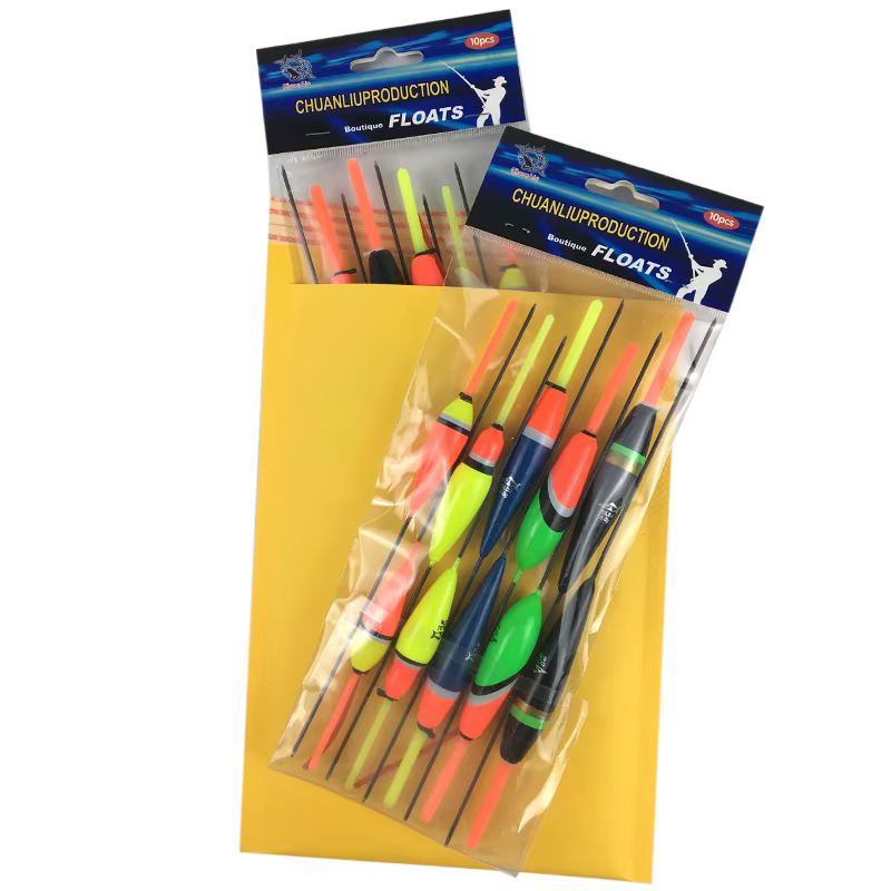 Topline Flotadores de pesca - Juego de boyas de balsa ligeras