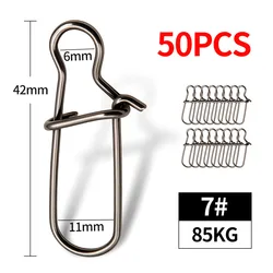 ESFISHING Broches Fastlock de acero – Conectores de seguridad para pesca