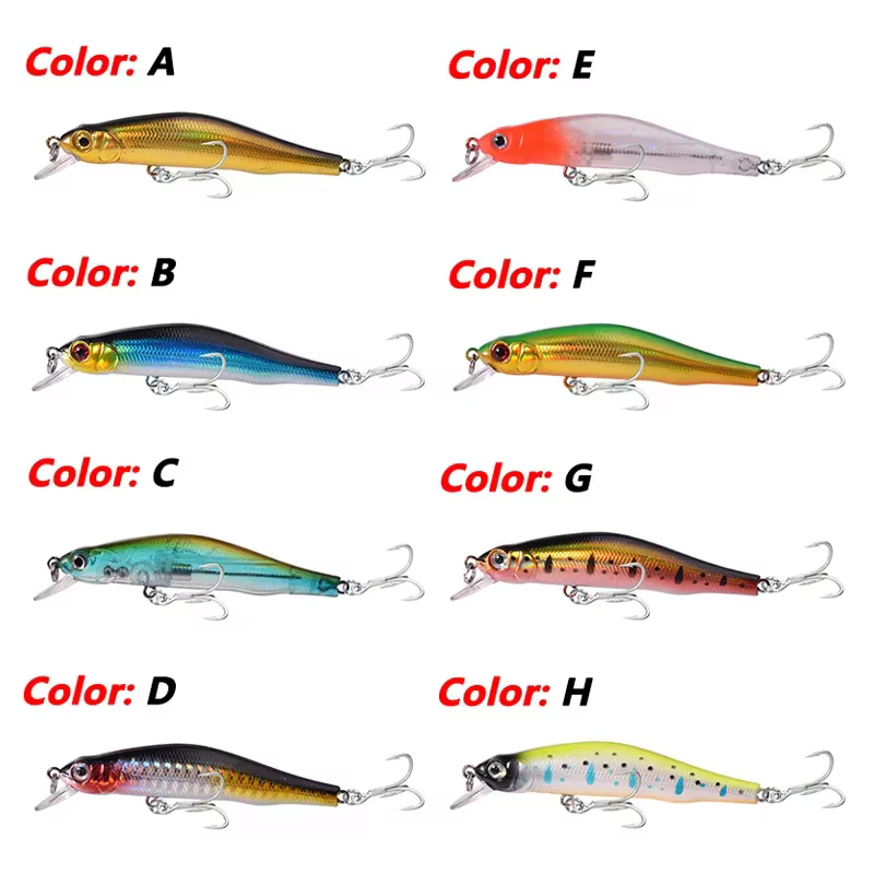 Minnow Wobbler para Lucio – Señuelo artificial de plástico duro - imagen 4