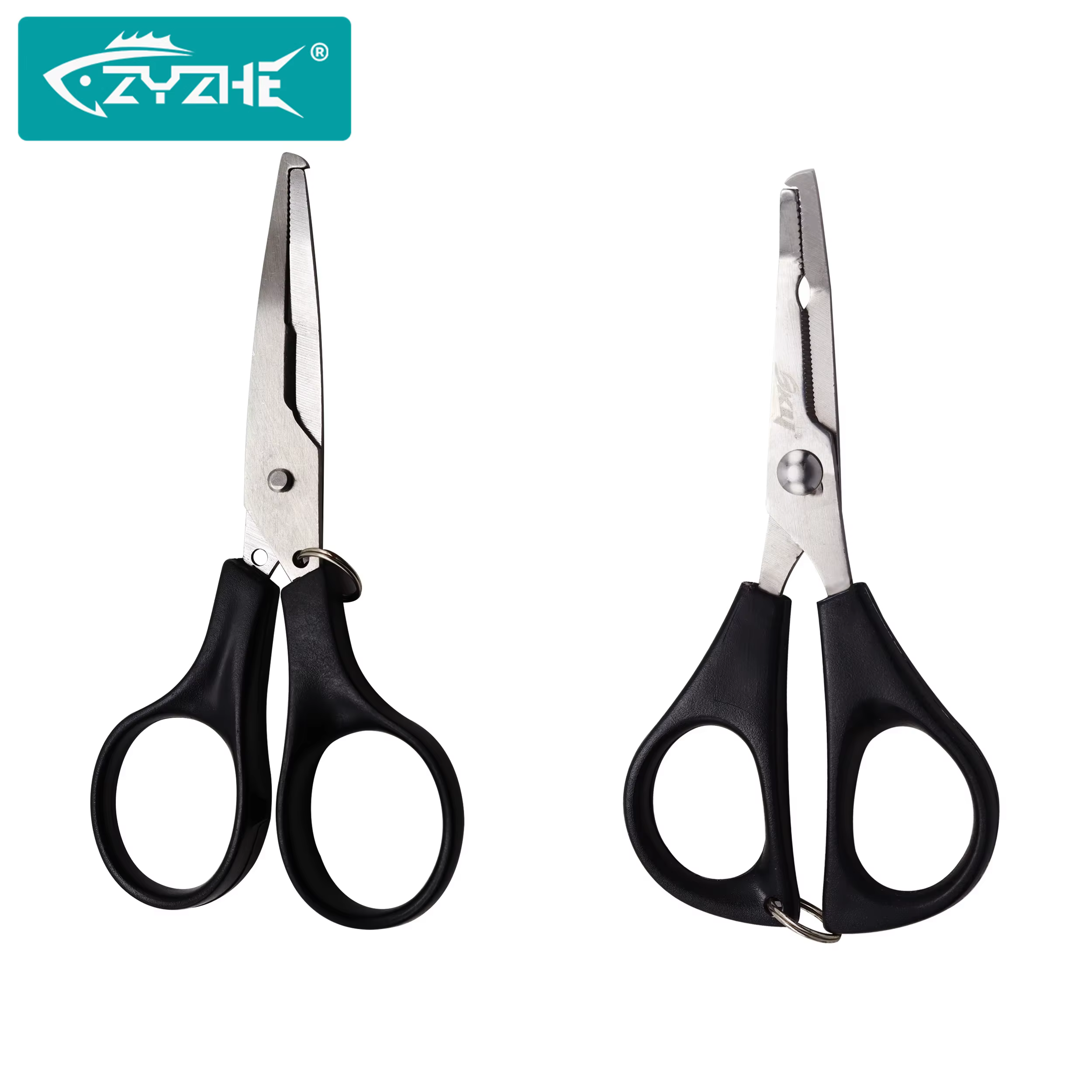ZYZHE Tijeras de Pesca Inoxidable – Corta Línea PE y Quita Anzuelos - imagen 5